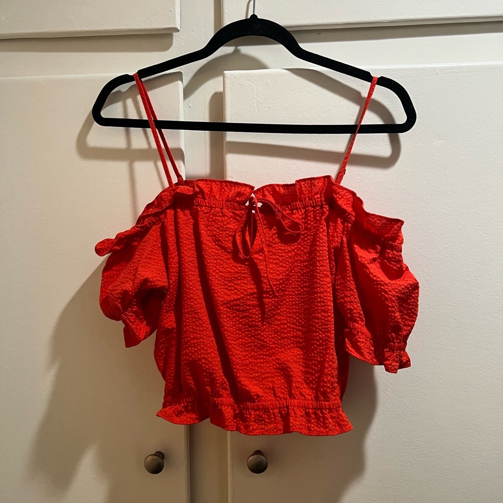 Spicy off the shoulder top